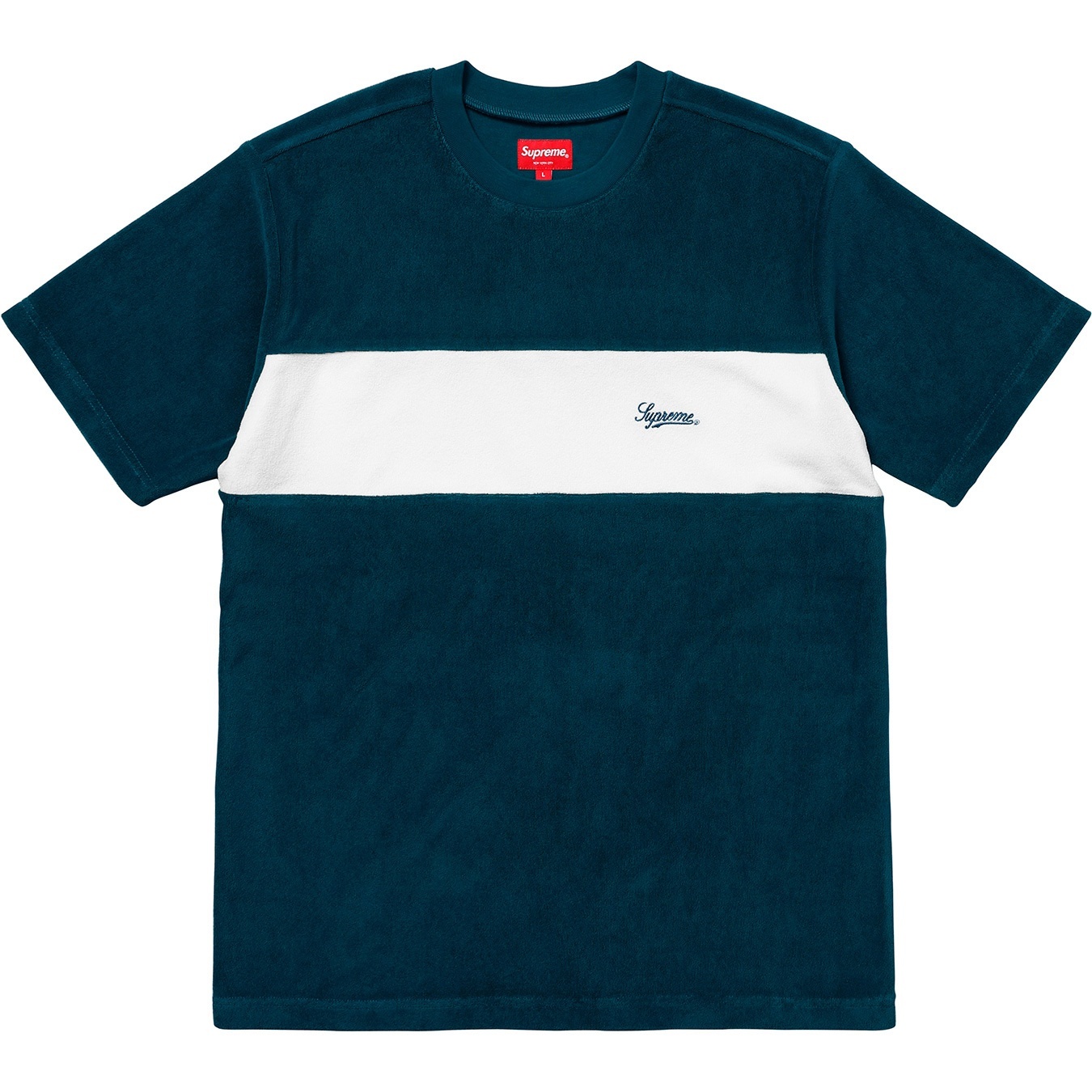 Chest Stripe Terry Top view 5